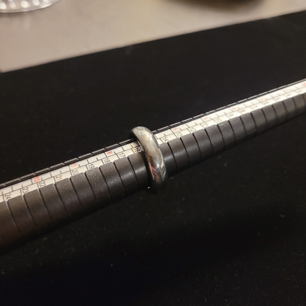 Tungsten Carbide ring size 7